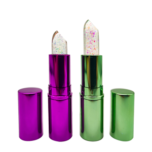 OEM Dark Coral Lipstick Factories –  Customized Colorful Leaf Moisturizer Lip Balm Color Changing Lipstick  – Topfeel