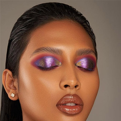 Why is Chrome makeup the latest trend?