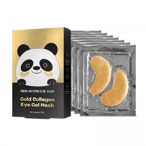 Продукти за грижа за кожата със собствена марка 24K Gold Gel Collagen Patch Под очите Комплект кутия