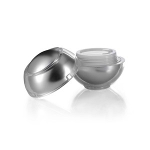 PJ20 Custom Ball Shaped Facial Cosmetic Jar Luxury Cream Jar