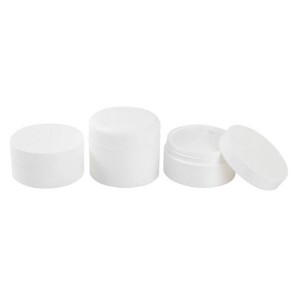 PJ37 Wholesale different capacity white cosmetic cream jar