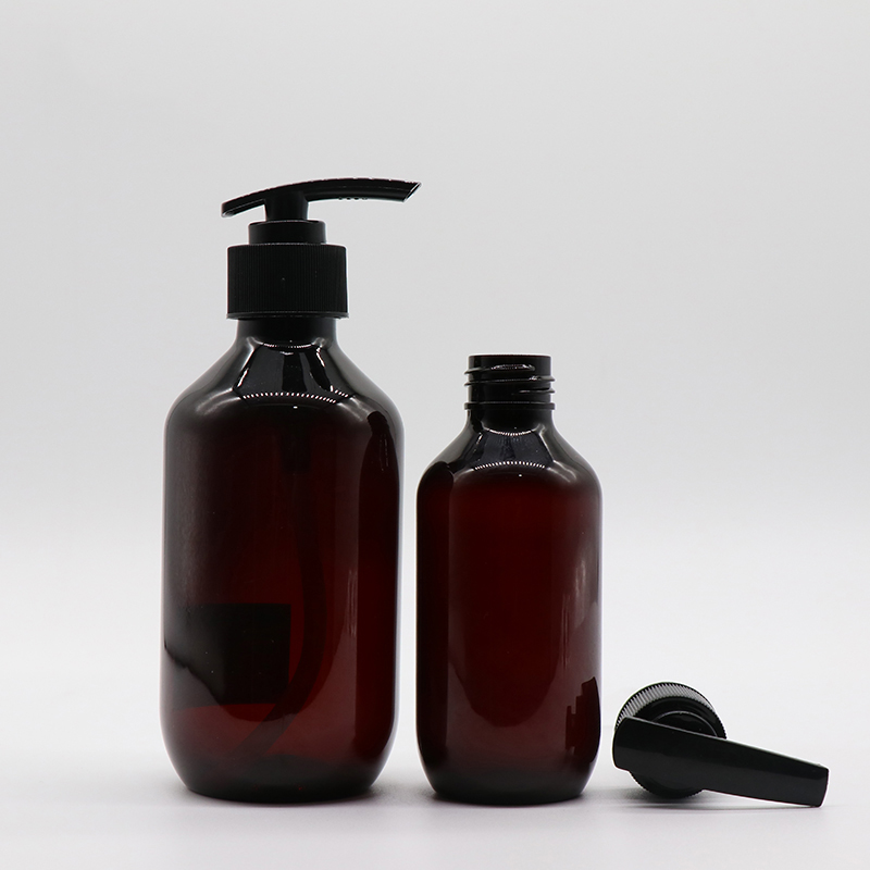 OEM Supply Lotion Bottle Pump Not Working - Amber PET Lotion Bottle Plastic Shampoo Bottle Cosmetic Packaging – TOPFEEL PACK