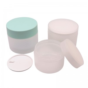 PJ48 Multi-capacity PP Cosmetic Jar Empty Body Scrubs Moisturizers Packaging