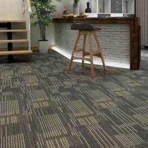 Sojoji Green Carpet Texture SPC Vinyl Tile Plank