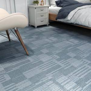 Azulexa de vinilo SPC de deseño de alfombras elegante