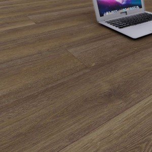 Brown Oak SPC Flooring neIXPE Pad