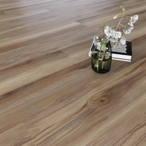 Vinyl Plank Flooring SPC Core Wood Grain Finish Gólfefni