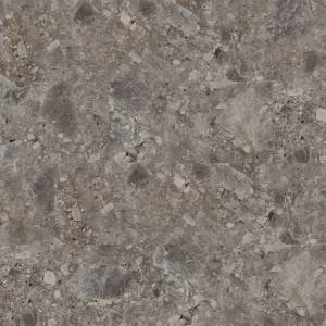 Høykvalitets brunt marmormønster SPC vinylgulv