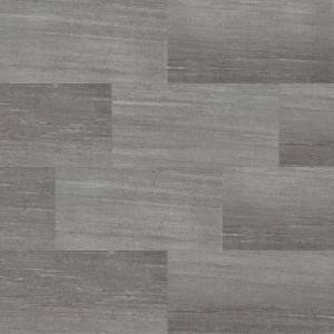 Elegant Gray Glossy Marble Stone Design Rigid Vinyl Tile