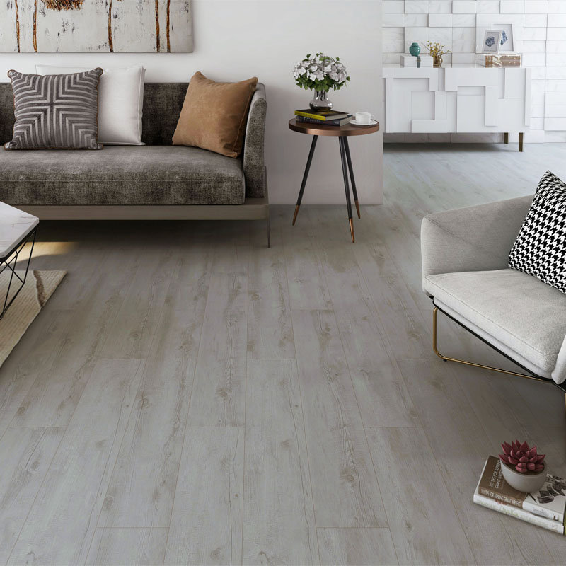 White Color Anti Stretch Hard Surface Vinyl Flooring Featured Image