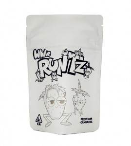 Персонализирано отпечатано Runtz опаковане Mylar Ziplock Pouch, устойчиви на миризма торбички за плевели