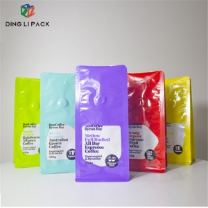 High reputation China Disposable Customzied Logo Flat Bottom Fast Food Paper Carry Bag