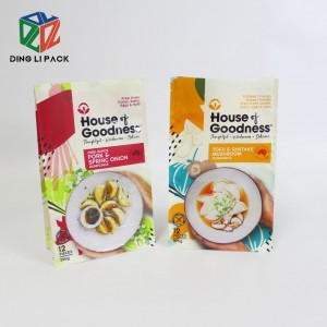 Customer Made Quinoa Cereal Dried Fruits Organic Food Snacks Environment Friendly Amercian Standard Recyclable Ziplock Food Packaging Bag