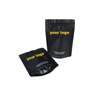 Hot-selling China Stand up Zipper Matt Background Laminated Plastic Packing Bag Frozen Sea Food Rice Coffee Tea Snack Fruit Tobacco Packaging Bag Print Your Logo Artwork