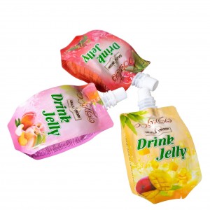 OEM/ODM Manufacturer China Hot Filling Retort Bags BPA Free Plastic Beverage Packaging Customized Printing Milk Tea Sauce Liquid Re-Closable Cap High Barrier Stand up Spout Pouch
