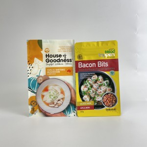 Custom UV Printed Stand up Pouch for Seasoning Package Bag