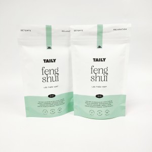100% recyclable Eco Friendly Stand up Pouches with Zipper for Food Grade
