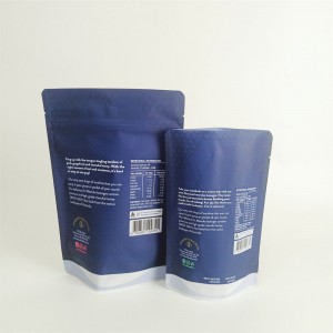 Custom Digital Printed Stand Up Protein Powder Pouch