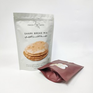 Custom Printed Organic Grains Beans Food Packaging Bag