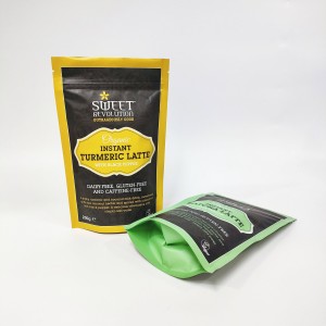 कस्टम मुद्रित जैविक अनाज बीन्स खाद्य पैकेजिंग बैग