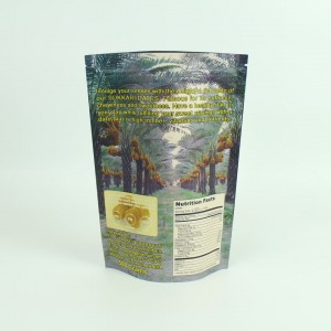 Custom Printed Stand up Zipper Bag for Dry Fruit and Vegetable