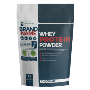 Wholesale Customized Printing Resealable Whey Protein Powder Packaging Bags