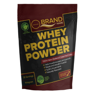 Wholesale Custom Printed Stand up Bag Whey Protein Pouch with Zipper for Protein Powder Packaging Aluminum Foil Pouch