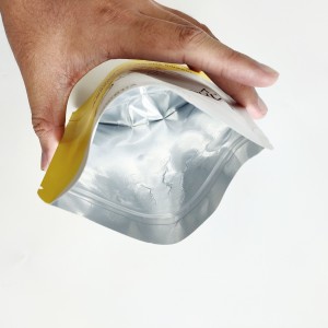 MOQ 10000pcs de plástico reciclable se levantan bolsas con cremallera Matcha/café/bolsa de embalaje de proteína en polvo