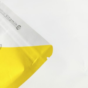 MOQ 10000pcs ပြန်လည်အသုံးပြုနိုင်သော ပလပ်စတစ် ဇစ်အိတ်များ Matcha/Coffee/Protein Powder ထုပ်ပိုးအိတ်