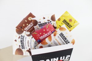 Custom Printed Eco-Friendly Bag Stand Up Pouch for Snack/Cookies/Chocolate Recyclable Packaging