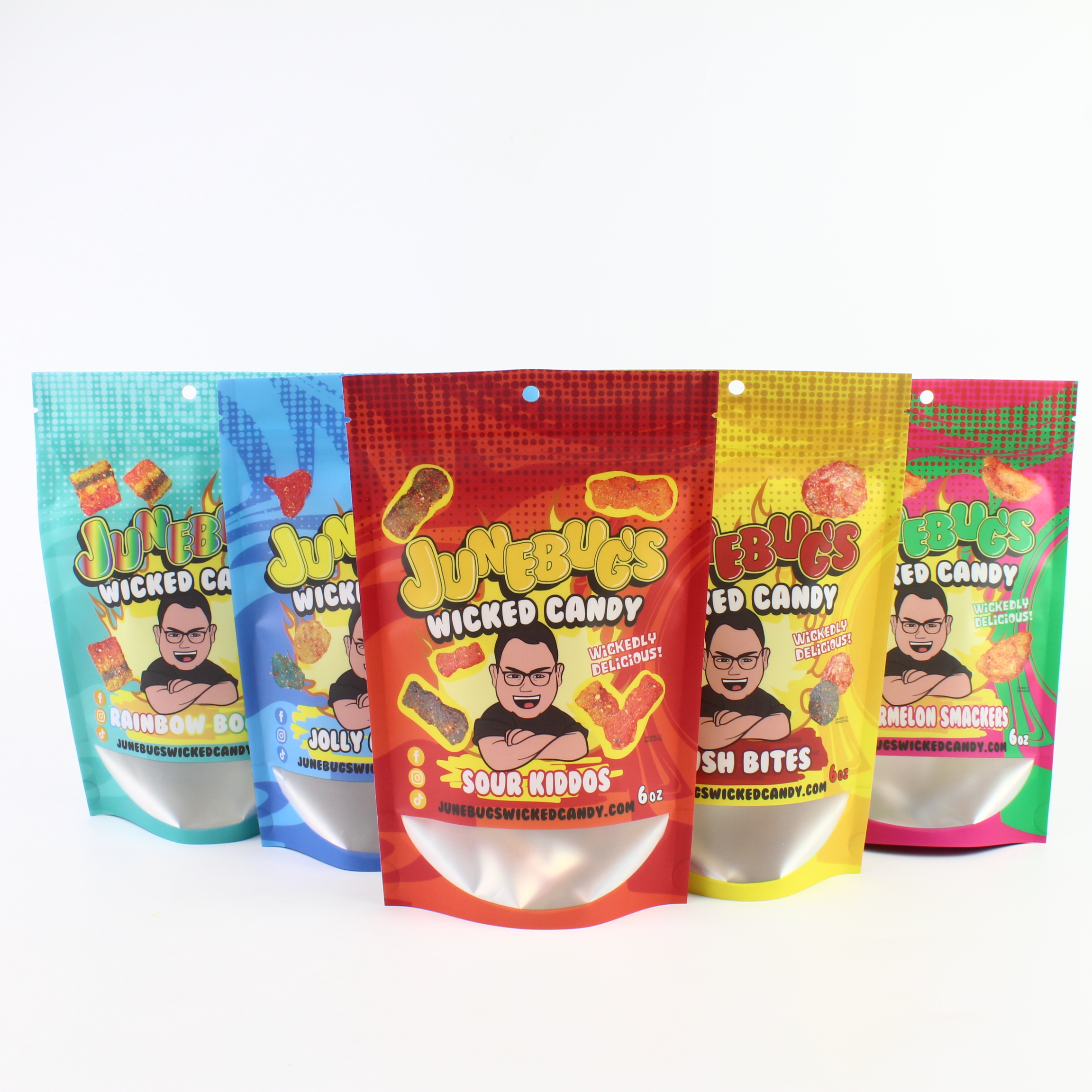 stand up zipper snack packaging