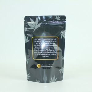 Soft Touch Material Custom Print Stand up Cookie Packaging Bag Smell Proof with Zipper Mylar Weed Bags