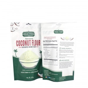 Personlized Products Eco Stand up Ground Coffee Vitamins Flour Packaging Whey Protein Powder Bag