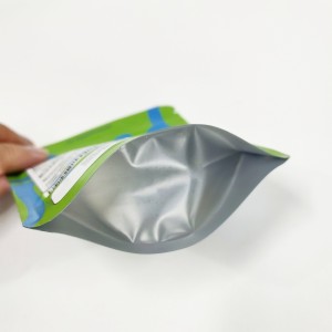 o costume resistente à criança 3.5g Ziplock de Mylar imprimiu a folha de alumínio Resealable levanta-se o saco à prova de crianças