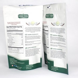 Personlized Products Eco Stand up Ground Coffee Vitamins Flour Packaging Whey Protein Powder Bag