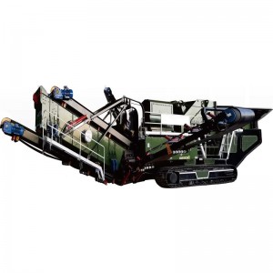 Mofuta oa Crawler Mobile Impact Crusher/TP-1380A/TP-1380B/TP-1380C/TP-1520A/TP-1520B