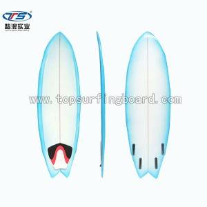Short bord-(SB 02) Short board  short surfboard  Epoxy polish fish tail surfboard