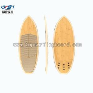 WSB-01 Wake board bamboo wake surfing board wake surfboard Skimboard Skim surfboard