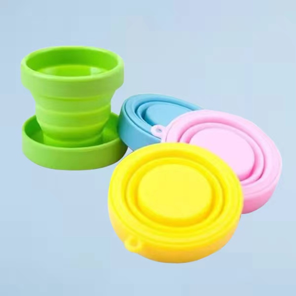 foldable silicone rubber cup