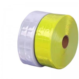 Taas nga kalidad nga Reflective Safety Warning Tape - Custom High Visibility Micro Prismatic PVC Reflective Tape - Xiangxi
