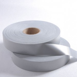 Silver industrial washable TC reflective tape TX1725