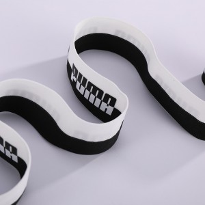 Hochfestes, nachhaltiges, gemustertes elastisches Gurtband TR-SJ10