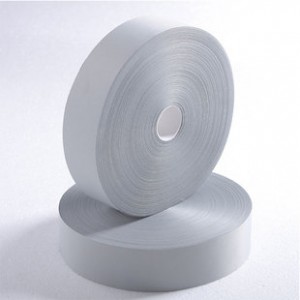 Førsteklasses reflekterende tape med polyesterbakside i sølv TX1703-5