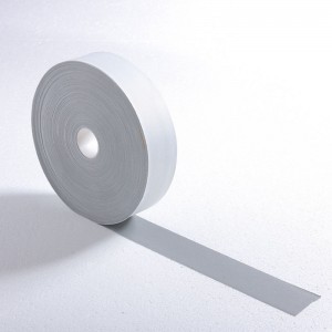 Single face elastic reflective fabric tape TX-1703-8
