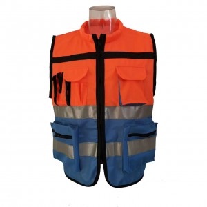 Customized High Visibility Reflective Safety Vests