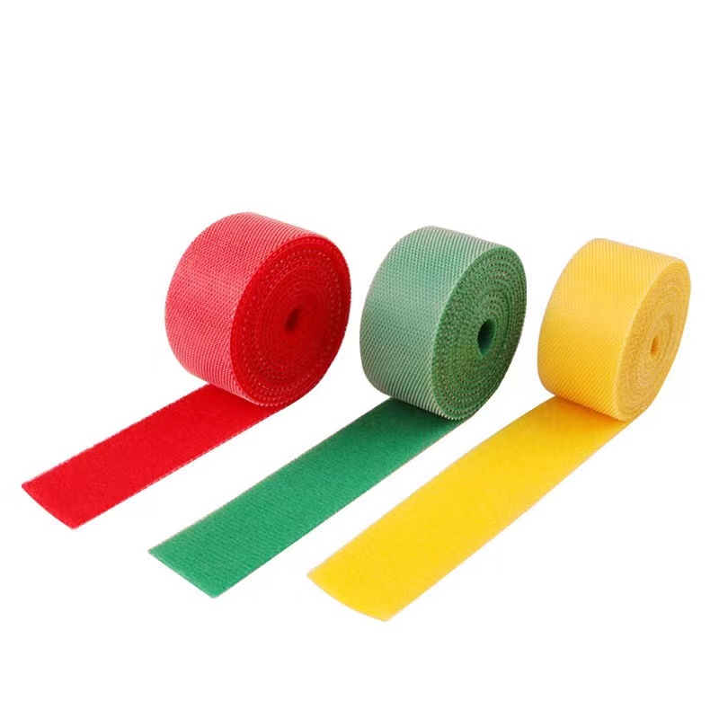 Double Sided Tape Extra Strong Self Adhesive Velcro Tape Double-sided magic  hook and loop tape