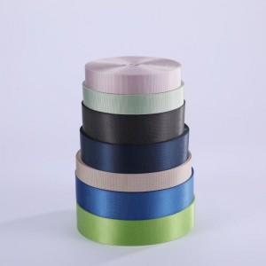 Sustainable Non-elastic Polyester Webbing Tape Para sa Bag TR-NW4