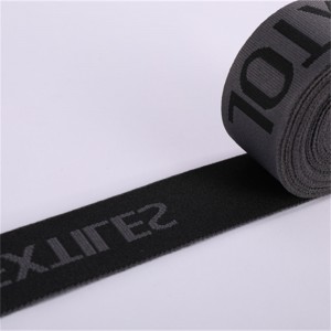 Custom na disenyo ng jacquard elastic band para sa Garment TR-SJ19