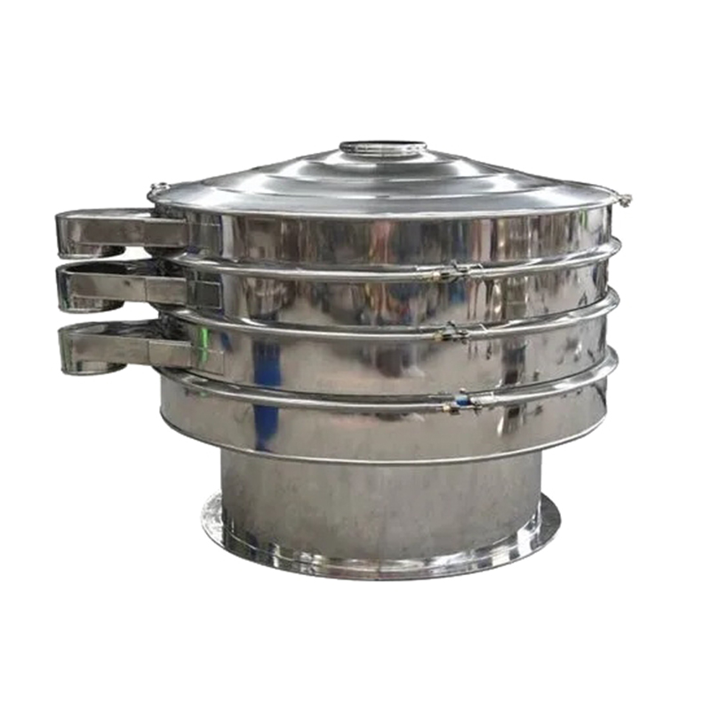 Original Factory Vertical Screw Mixer - Customize stainless steel circular vibrating screen for powder or granule screening  – Trufiner