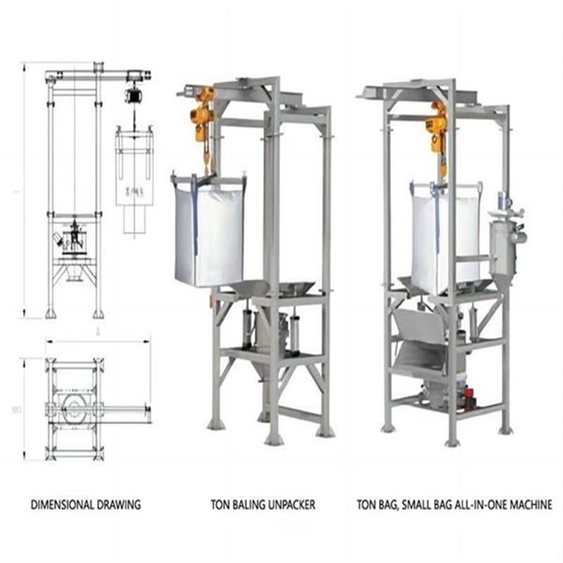 Combined feeding station for ton bags Featured Image